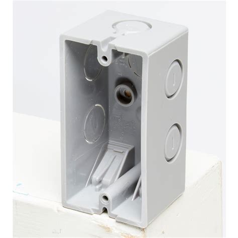 should outside receptical boxes be metal|plastic receptacle box.